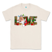 Natural Love And Santa With Gift Boxes Classic Tee - BundleAndBundleShop