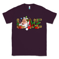 Plum Love And Santa With Gift Boxes Classic Tee - BundleAndBundleShop