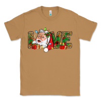 Toasted Coconut Love And Santa With Gift Boxes Classic Tee - BundleAndBundleShop
