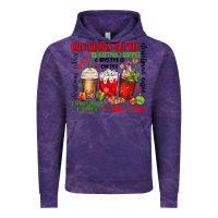 Cloud Purple Christmas coffee Vintage Hoodie - MaliasSmallBusiness