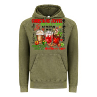 Vintage Olive Christmas coffee Vintage Hoodie - MaliasSmallBusiness