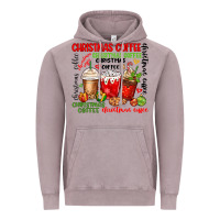 Vintage Zinc Christmas coffee Vintage Hoodie - MaliasSmallBusiness