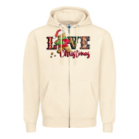 Sandshell love christmas gingerbread Zipper Hoodie - CowGirlArtShop