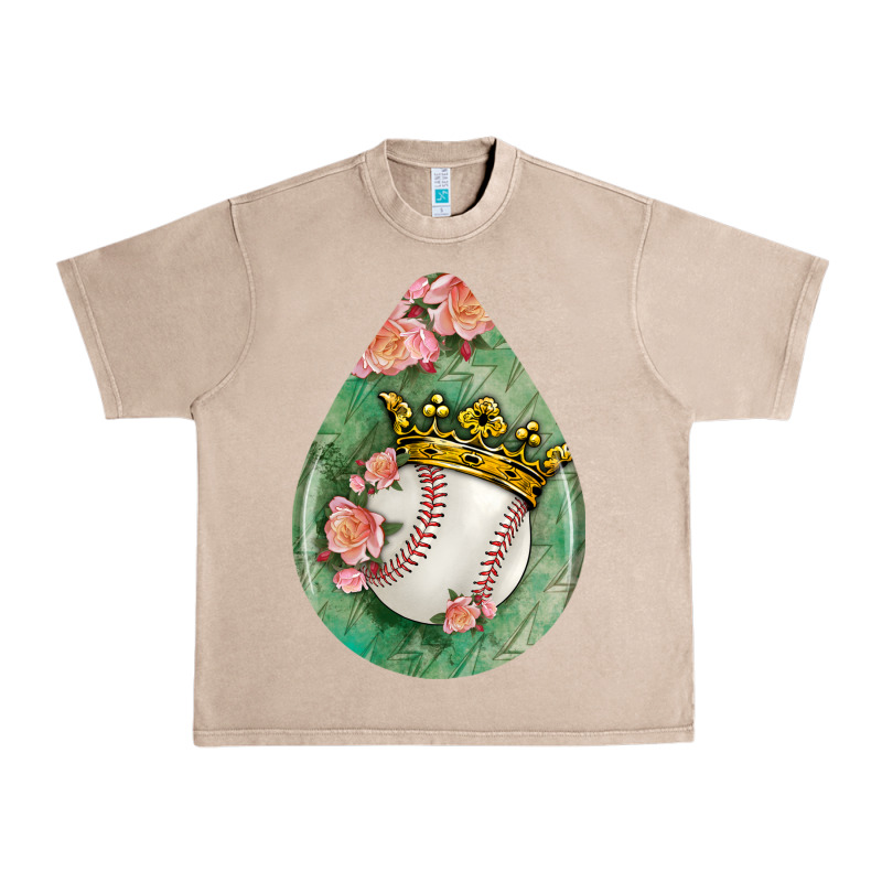 Baseball And Western Roses Teardrop  6 Urban Heavy Tee by BundleAndBundleShop | Teevron