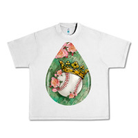 Lunar Rock baseball and western roses teardrop  6 Urban Heavy Tee - BundleAndBundleShop