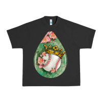 Pigment Black baseball and western roses teardrop  6 Urban Heavy Tee - BundleAndBundleShop