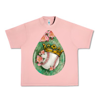 Salmon baseball and western roses teardrop  6 Urban Heavy Tee - BundleAndBundleShop