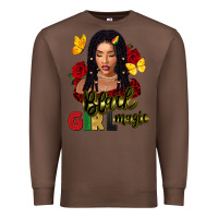 Chestnut black girl magic Premium Sweatshirt - FaDigitalArtStudio