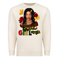 Sandshell black girl magic Premium Sweatshirt - FaDigitalArtStudio