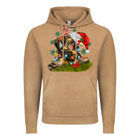 Vintage Camel Christmas soldier veteran boots Vintage Hoodie - MaliasSmallBusiness