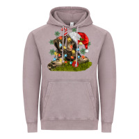 Vintage Zinc Christmas soldier veteran boots Vintage Hoodie - MaliasSmallBusiness