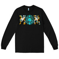 Black Sunflower Turquoise Gemstone Cowhide Mom Long Sleeve Tee - Bettercallsaul