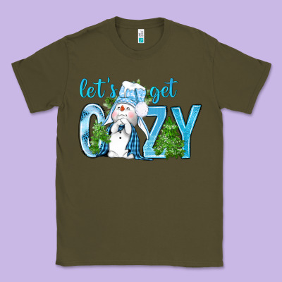 Let's Get Cozy Classic Tee Designed By Bundleandbundleshop