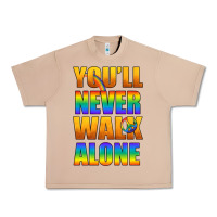 Burro Lgbtq You'll Never Walk Alone With Peace Urban Heavy Tee - BundleAndBundleShop