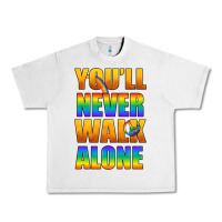 Lunar Rock Lgbtq You'll Never Walk Alone With Peace Urban Heavy Tee - BundleAndBundleShop