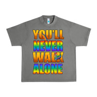 Tornado Lgbtq You'll Never Walk Alone With Peace Urban Heavy Tee - BundleAndBundleShop