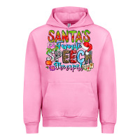 Fuchsia Pink festive speech therapist tribute Urban Hoodie - CowhideDigitalArt