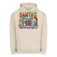 Pigment French Oak festive speech therapist tribute Urban Hoodie - CowhideDigitalArt