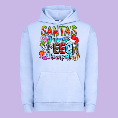 Festive Speech Therapist Tribute Urban Hoodie Designed By Cowhidedigitalart
