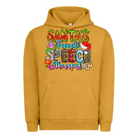 Pigment Peanut Butter festive speech therapist tribute Urban Hoodie - CowhideDigitalArt