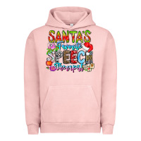 Pigment Salmon festive speech therapist tribute Urban Hoodie - CowhideDigitalArt