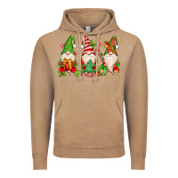 Vintage Coffee christmas gnomes Vintage Hoodie - MaliasSmallBusiness