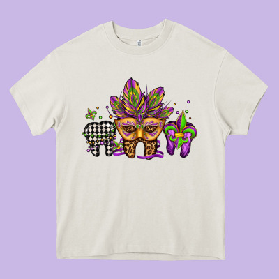 Mardi Gras Teeth Dental Assistant Heavy Core Tee Designed By Jasminsmagicworld
