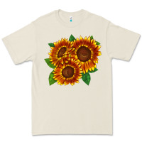 Bone tiger eyes sunflower Premium Tee - LillyAllenDesigns