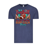 Vintage Denim I'm a Football mom we don't do that keep calm Vintage Tee - BundleAndBundleShop