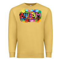 Antique Gold Autism accept understand love Premium Sweatshirt - FaDigitalArtStudio