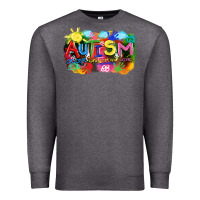 Charcoal Heather Autism accept understand love Premium Sweatshirt - FaDigitalArtStudio
