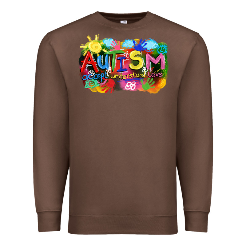 Autism Accept Understand Love Premium Sweatshirt by FaDigitalArtStudio | Teevron