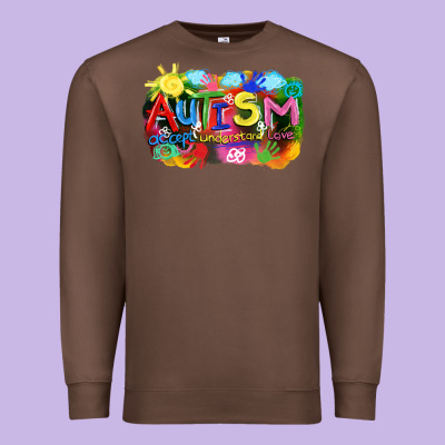 Autism Accept Understand Love Premium Sweatshirt Designed By Fadigitalartstudio