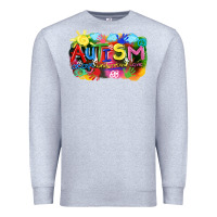 Heather Grey Autism accept understand love Premium Sweatshirt - FaDigitalArtStudio