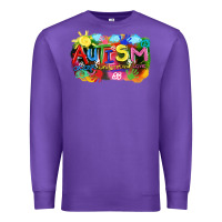 Purple Autism accept understand love Premium Sweatshirt - FaDigitalArtStudio