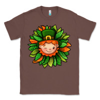 Chestnut St. Patricks Sunflower With Dwarf Classic Tee - BundleAndBundleShop