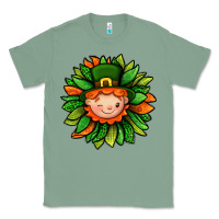 Sage St. Patricks Sunflower With Dwarf Classic Tee - BundleAndBundleShop