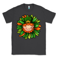 Smoke St. Patricks Sunflower With Dwarf Classic Tee - BundleAndBundleShop