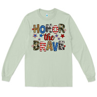 Matcha honor the brave Long Sleeve Tee - RanaPortraitStore