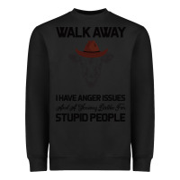 Black trusting people turned me into the heifer i am tod  black Heavyweight Sweatshirt - Bettercallsaul