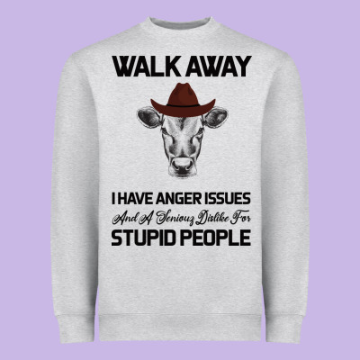Trusting People Turned Me Into The Heifer I Am Tod  Black Heavyweight Sweatshirt Designed By Bettercallsaul