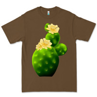 Cacao texas cactus Premium Tee - LillyAllenDesigns