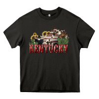 Asphalt kentucky Heavy Core Tee - NancyCooperArtShop