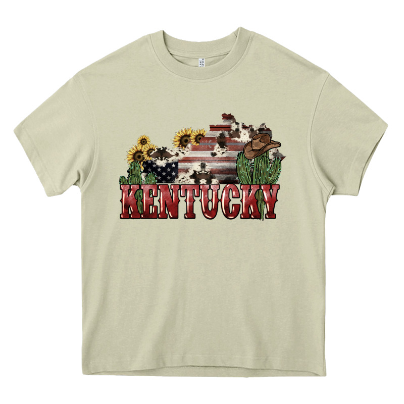 Kentucky Heavy Core Tee by NancyCooperArtShop | Teevron