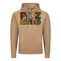 Vintage Coffee feliz navidad Vintage Hoodie - MaliasSmallBusiness