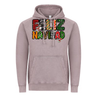 Vintage Zinc feliz navidad Vintage Hoodie - MaliasSmallBusiness
