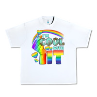 White Lgbtq İ'm Cool With İt Urban Heavy Tee - BundleAndBundleShop