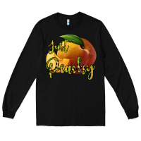 Black Just Peachy Long Sleeve Tee - Bettercallsaul