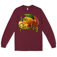 Burgundy Just Peachy Long Sleeve Tee - Bettercallsaul