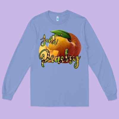 Just Peachy Long Sleeve Tee Designed By Bettercallsaul